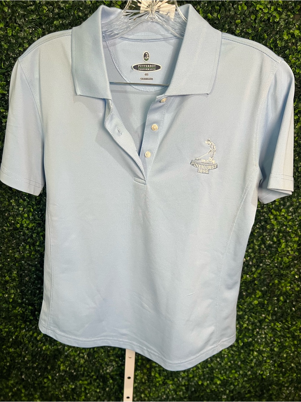 Light Blue Men's Polo Shirt